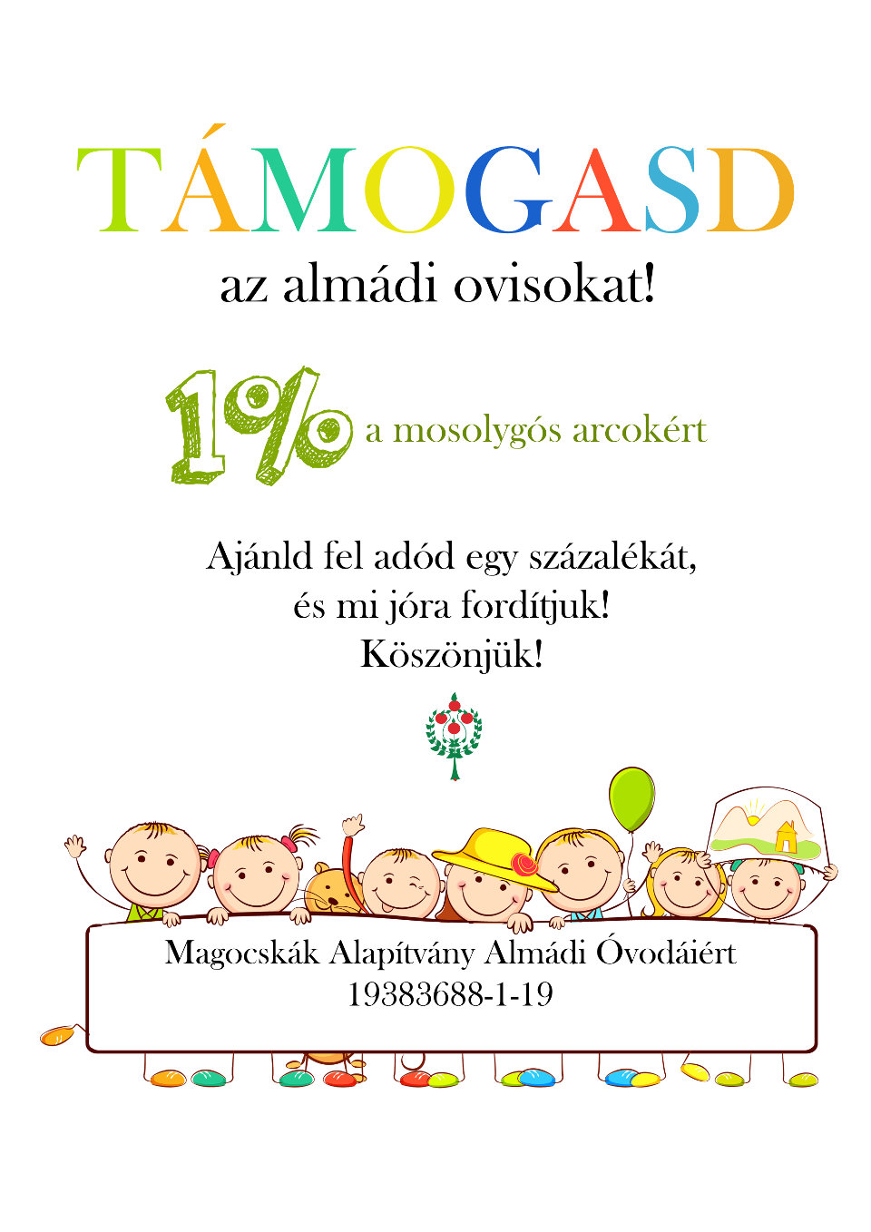 Magocskák - Adó 1%